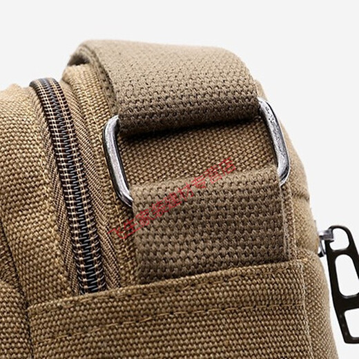 Dilan Tool Bag Messenger Bag Thick Shoulder Crossbody Canvas Bag Hardware Electrician Tool Bag Canvas Heavy Duty Wear-Resistant Repair Black Length 26* Height 22* Thickness 11cm