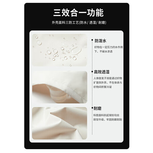 Уличная куртка Woodpecker для мужчин и женщин «три в одном» на весну и осень. Съемная ветрозащитная и водонепроницаемая куртка для пар, сохраняющая тепло и морозостойкость. Женский стиль - розовый - однослойная куртка M