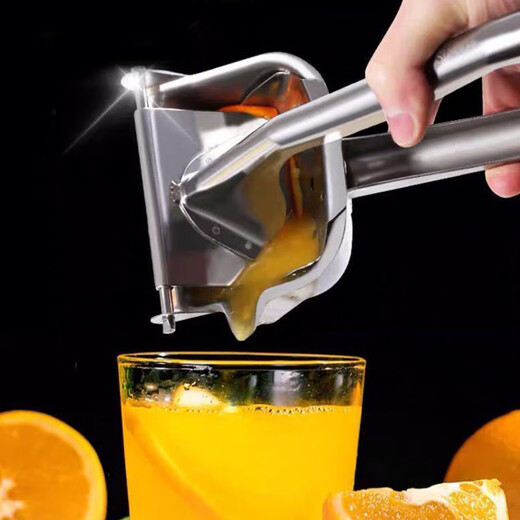 Quanshi 304 stainless steel manual juicer fruit juicer hand pressed lemon clip juicer mud press juicer artifact