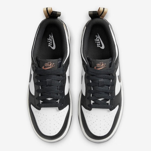 Nike (Nike) Zapatos de mujer AJ Spring Air Jordan 1 AJ1 JO1 Zapatos de baloncesto Low Top Dh9764-001 Little Panda 38 en blanco y negro
