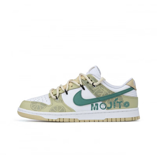 Nike (Nike) Sneakers Anpassung Dunk Bambusreim chinesischer Stil Tinte und Wasser Neue chinesische Stil Blau-weiße Männerschuhe DD1391-100 (Teamfour-Male und weibliche Linien, die ohne Rückkehr oder Austausch angepasst wurden 40