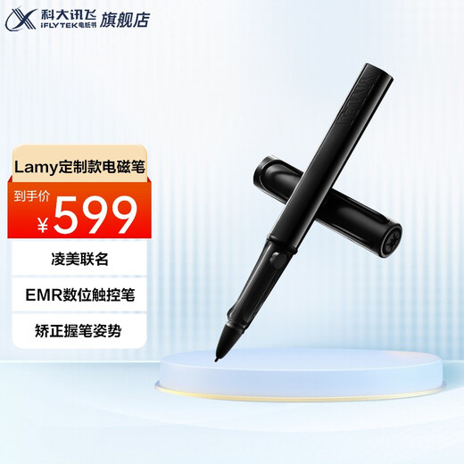 IFlytek smart office notebook X5/X5Pro flagship new product 10.65-inch ink screen e-book reader handwriting notebook tablet speech-to-text meeting records accessories-LAMY electromagnetic pen (black) iFlytek local AI large model *DeepSeek dual engine driver