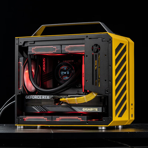 Gigabyte i7 14700F KF/RTX5070Ti/5070/5060TI16G mini e-sports portable network game machine master Xiaocubangtang C28 assembled computer host 1 i7 14700KF丨optional independent display