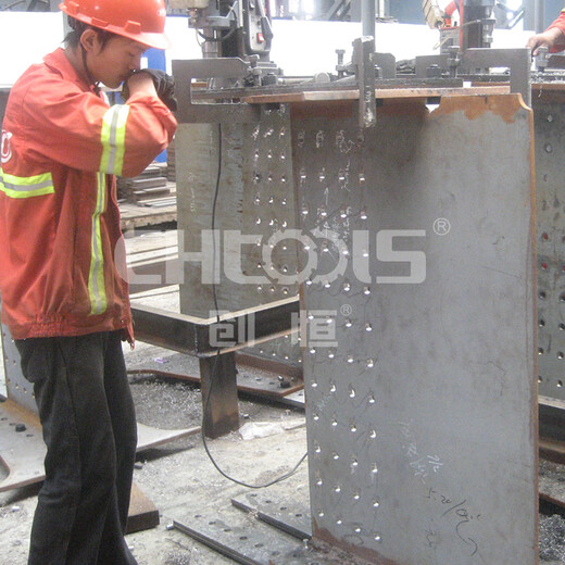 Chuangheng (CHTOOLS)CHTOOLS Chuangheng carbide right-angle shank steel plate drill hollow drill bit hole opener DNTX-30120 12*35