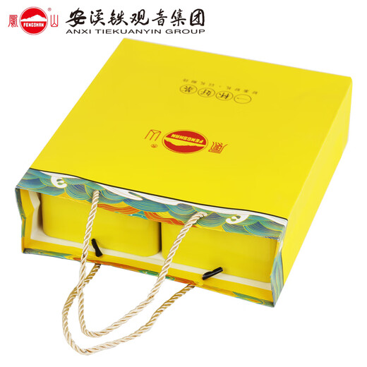 凤山特级清香铁观音新茶正味兰花香铁盒乌龙茶送礼茶叶1952自己喝 两盒 【504g】配手提袋