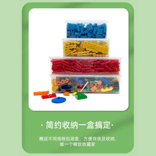 Xunmeng MOC Assembly Accessoires Partikel Bausteine ​​Haussteine ​​6187 kompatibel mit LEGO 1x4x2 Leitplankenzaun rot