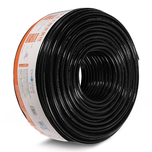 
Akihabara (CHOSEAL) Class 6 dual-shielding network cable, outdoor waterproof cat6 gigabit broadband connection cable can pass Fluke test, outdoor engineering home decoration network cable wiring, outdoor waterproof six dual-shielding network cable QS6167/QS2604 50 meters (volume)