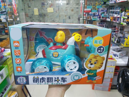 
Cool wireless remote control music dump truck children's large charging stunt car 360 degrees hovering boy playing cute campus bus remote control stunt car 6629 standard configuration