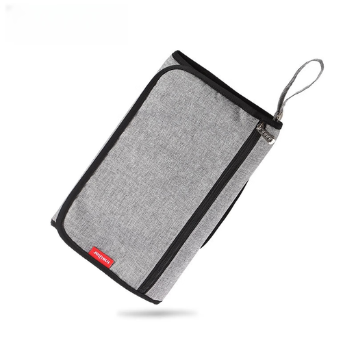 Jingmengyuan baby diaper and moisture-proof pad multi-functional portable portable diaper changing simple storage waterproof pad diaper bag beige plaid