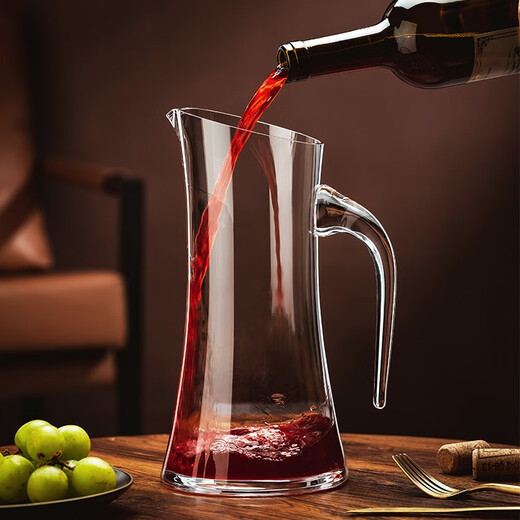 VINOS white wine divider crystal glass with scale household wine divider two or two cups red wine decanter straight 100ml