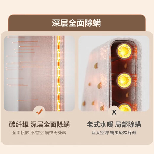 Tianyuan Muge Rack de toallas eléctricas sin golpear el secado de la toalla de baño Fibra de carbono Smart Rack Storage Bathing Storage Milk White T681wiFi Línea de referencia (53 cm)