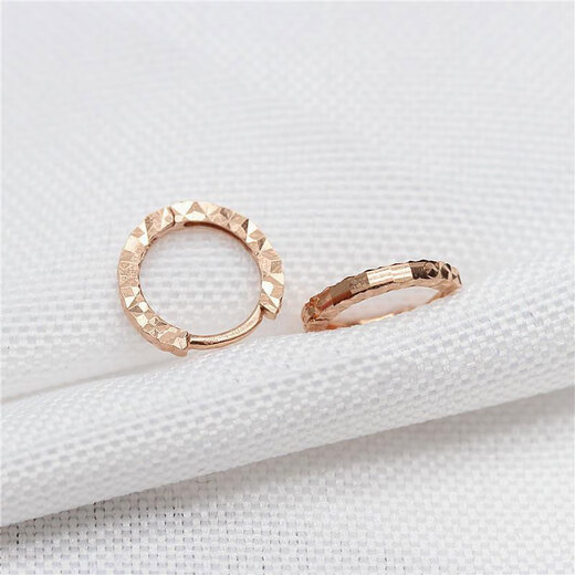 Quality 18k color gold plated earrings Kamathana 585 Russian purple gold personalized temperament baby's breath earrings baby's breath earrings (pair of rose gold)