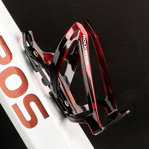 Rock Brothers Rockbros Bicycle Bottle Cage Красочный дорожный велосипедный велосипедный велосипед водяной чашки для верховой езды аксессуары для оборудования (черный и красный)