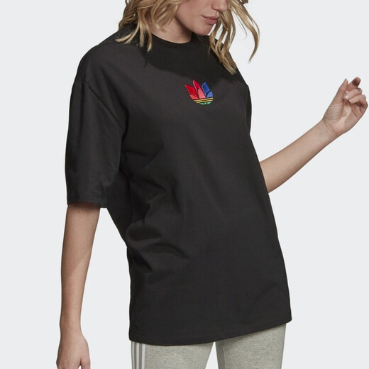 Adidas Clover Women's Cloth New Sportswear Breathable Half-Sleeve Short-Sleeve T-Shirt DW3892 GD2234 XS 32
