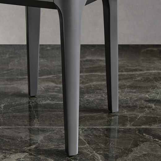 CHEERS (CHEERS) CHEERS dining chair home modern minimalist living room stool solid wood light luxury round stool dressing table chair xj009 light gray * 1 piece shipped within 48 hours