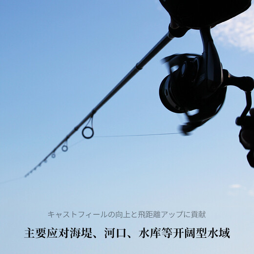 钓之屋（TSURINOYA） 钓之屋 谜影二代远投竿直柄路亚竿海鲈竿翘嘴竿鲈鱼鳡鱼竿 2.7m MH直柄岸抛远投竿(S902MH)