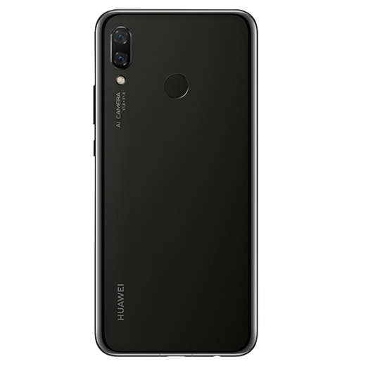 Huawei nova3 mobile phone, full screen high-definition quad-camera game, 4G full network access, dual-stop, bright black, 6G+128G (full network access) 90% new