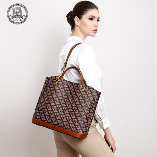 LMK Brand Bags Women's Bags Handbags Women's Shoulder Bags Fashion Versatile Large Capacity Tote Bags Women's Mom Shopping Bags Birthday Gifts for Mom, Girlfriend, Girl, Wife