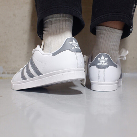 阿迪达斯 （adidas）板鞋男鞋女鞋夏季新款低帮缓震运动鞋轻便透气休闲鞋HQ0264 EE6196 36