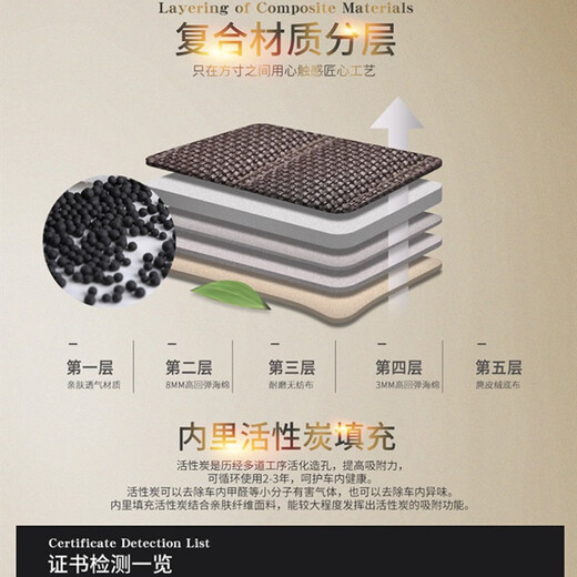 欧玛奴汽车座套四季通用全包围汽车坐垫夏季布艺座垫座椅套适用于 豪华版黑咖色 标致307 308 408 4008 5008