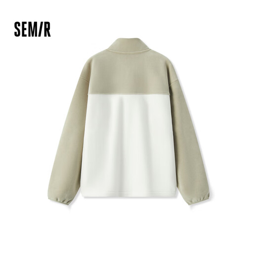 Semir Jacket Men's Winter Plush Jacket Couple Polar Fleece Liner Unisex Fashion Stand-up Collar Top 101724108205