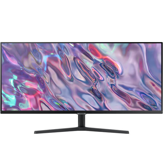 三星（SAMSUNG）34英寸直面屏 准4K带鱼屏 100Hz高刷电竞游戏办公超2K 护眼双屏 S50GC 台式笔记本外接 电脑显示器 分屏 S34C500GAC 官方直营旗舰店