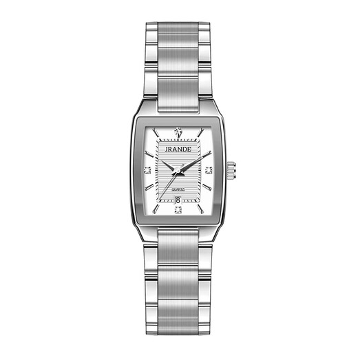 Gelangdi Fashion Temperamento versátil Luz de mujer simple Moda de lujo de lujo Luxury Luxury Whomen's Temperament de moda Mira H9755L-G de acero White Surface-HG3