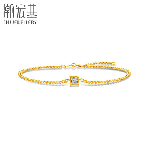 Chao Acer 18K gold diamond color gold bracelet women's birthday gift to Jane SCK32201165