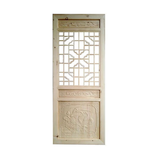 Jeshunxing En bois massif réseau chinois rétro rétro décoratif creux de fenêtre de fenêtre de fleur de plafond réseau bois art fond clartion en bois bbk12040 en bois bbk12040