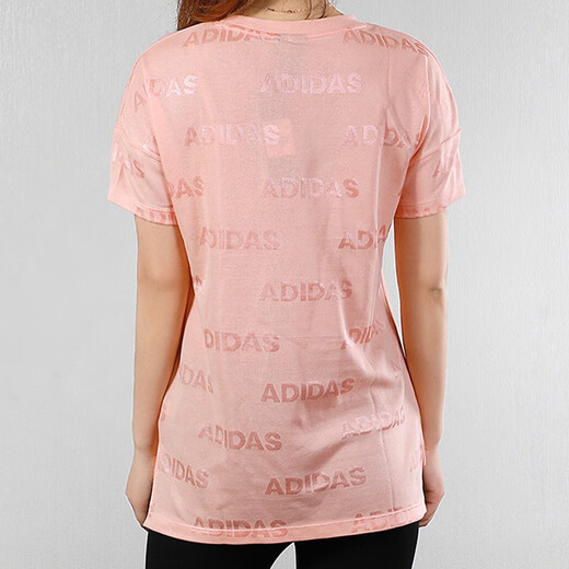 阿迪达斯 （adidas） 女装新款运动服跑步训练健身快干透气舒适休闲圆领短袖T恤GL3788 FK3519 XL