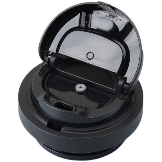 Lock Lock (LOCK/LOCK) Yuanqi thermos cup lid accessories Cup lid single sale bounce cover coffee cup LHC3249/3271 [original black] 550ml 3249 cover