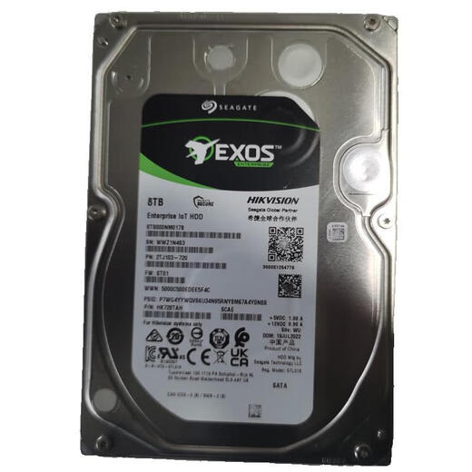 海康威视 4T 6T 8T存储硬盘LOT企业级HK724TAH HK726TAH HK728TAH 0TB  hk724tah 8TB
