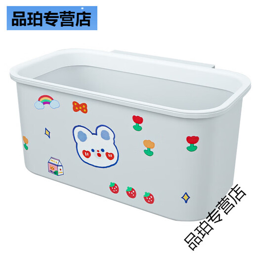 Xushansi Nachtkorb Hanges Korb Kopfteil Krippenablagerung Windungsbox Windel Hängende Beutel Baby Zimmer Schlafsaalbett graue Gehäuse * 3 + Drei-teiliger Hangkorb * 1 4 1. Stock