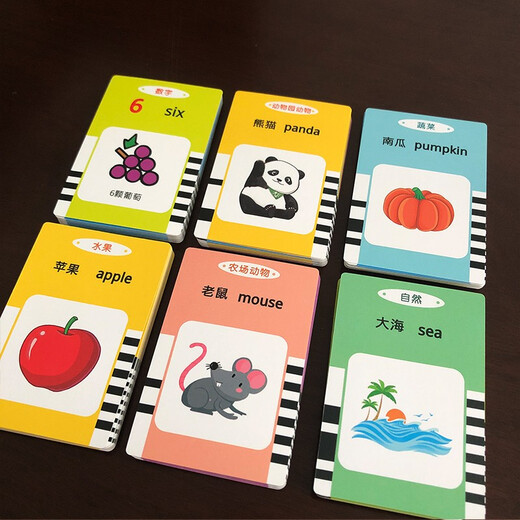 Cindybaby Children's's Carte Early Education Machine Bilingual Learning Machine à maternelle chinoise et anglaise CARTES Toy English Toy 3-6 ans