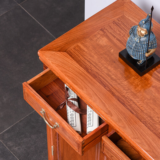 Li Yan, mahogany furniture, Myanmar rosewood (scientific name: Daguo Zisanthemum) sideboard, solid wood cabinet, tea cabinet, storage cabinet, Chinese style entrance shoe cabinet, cupboard, 98 double door cabinet, advance deposit