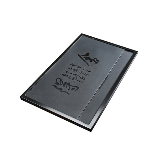 Lanyi Natural Black Gold Stone Tea Tray Customized Size Tea Table Accessories Embedded in Household Whole Cover Tea Table Water Leaking Size Customized Special Photography (Contact Customer Service)