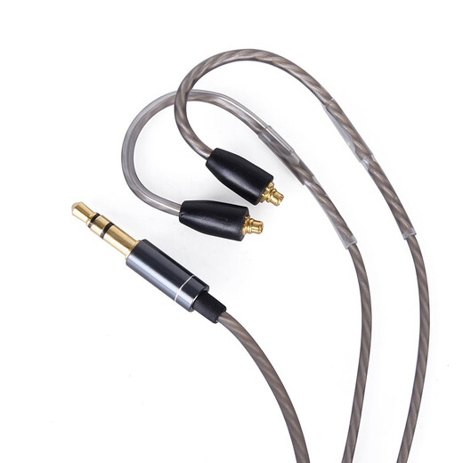 Earmax mmcx 适用于舒尔SE215升级线 SE425 SE535 SE846 UE900 TYPEC耳机线 SE弯插带挂  线控版