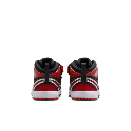 耐克（NIKE）Jordan官方耐克乔丹男女童婴童运动鞋易穿脱宝宝中帮缓震FQ1283 006黑/大学红/白 23.5