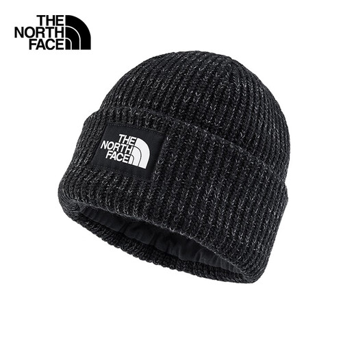 The North Face Sports Hat Autumn and Winter Universal Men's and Women's Outdoor Comfortable Winter Warm Knitted Beanie | 3FJW JK3/Black OS/One Size