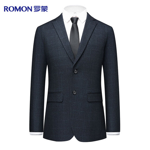 Luo Meng suit men's four seasons slim professional formal wear stretch suit business groom's suit wedding dress men's clothing