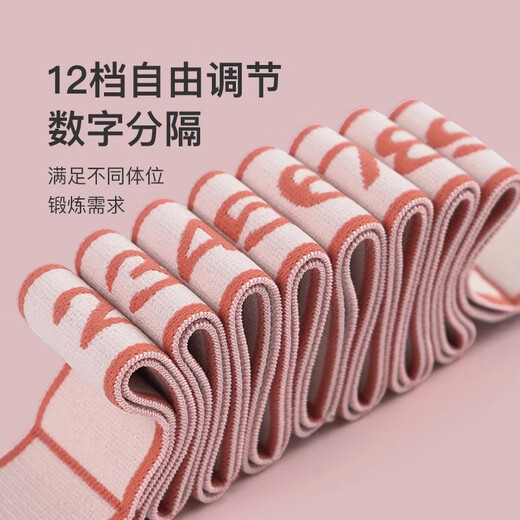 Duwek dance yoga elastic band children and adults tension rope stretch pull digital segmented training resistance band 12-speed powder