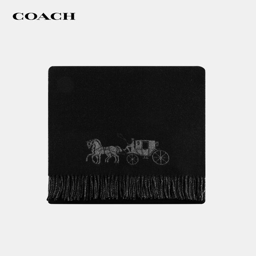 Écharpe d'entraîneur pour hommes et femmes Universal Wool Scarf écharpe Carriage Couple imprimé Modèle 4622 BKHG