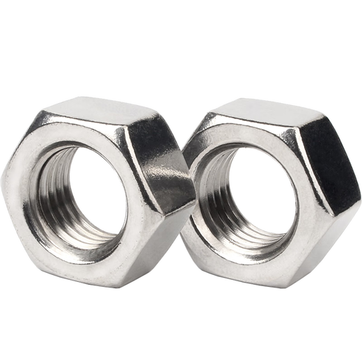 GUWANJI hexagonal nut stainless steel nut hexagonal nut screw nut 304 hexagonal nut M6 300 pieces/pack