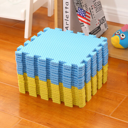 Children's floor mat foam tatami floor mat bedroom crawling sponge mat splicing plastic room floor mat puzzle with a minimum order of ten pieces, red 29*29cm (single piece price)