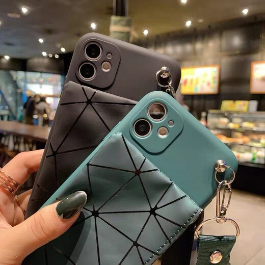 Afapu Diamond Coin Wallet Oppo Case Case Soft Shell Crossbody Women's Card Magn Персонализированная креативная полная упаковка Anti -Fall Black Shell - Diamond Coin Wallet + Crossbody Lanyard Oppo A3 Exclusive