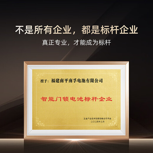 Nanfu Aizhangmen smart door lock battery No. 5, 40 tablets, suitable for Xiaomi, Lux, Caddis, TCL, Deschmann, Lux, Huawei and other electronic door locks, fingerprint locks, password locks