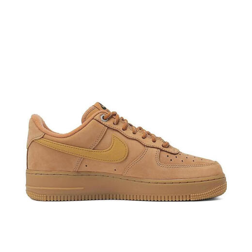 耐克（NIKE）官方女鞋AIR FORCE 1空军一号运动鞋小麦色板鞋春季胶底休闲鞋 FZ7372-200 37.5