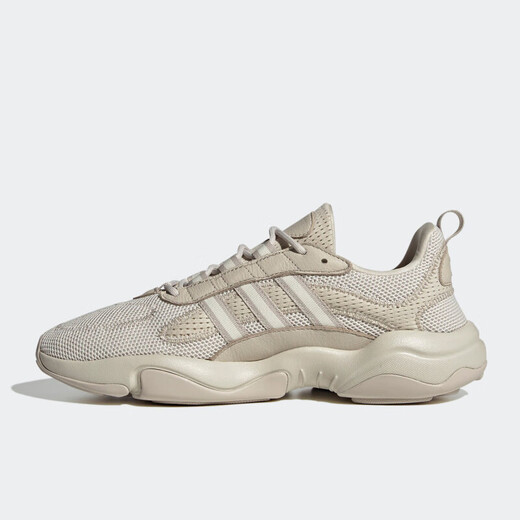 阿迪达斯 （adidas）三叶草男鞋女鞋夏季运动鞋网面透气跑步鞋复古老爹鞋休闲鞋JQ3927 JS3027/米灰 42