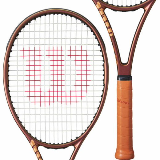 Wilson [mismo modelo en Zheng Qinwen] Raqueta de tenis Xiaojin Pro Staff 97L V14.0 Single Frame WR12591 325 MP Patch (96-100) G2