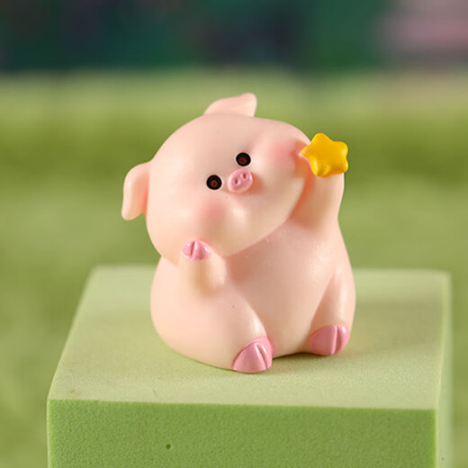 Micro landscape ornaments, succulent ornaments, sweet dream raincoat, piggy backpack, cute little animal ornaments, car ornaments, backpack, piggyback
